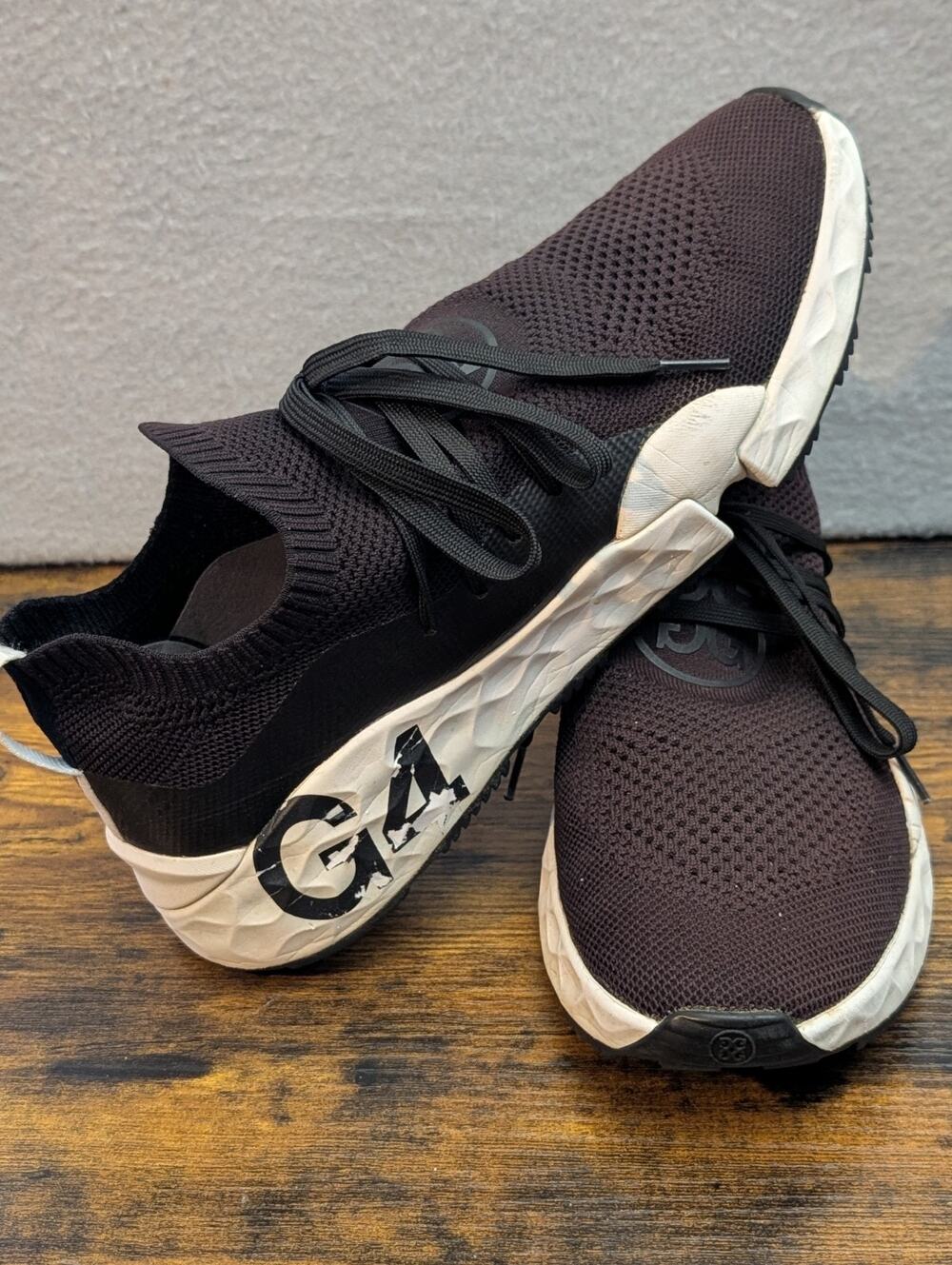 G/FORE MG4.1 Men’s Size 13 Black Fore Play Knit Athletic Spikeless Golf Shoes